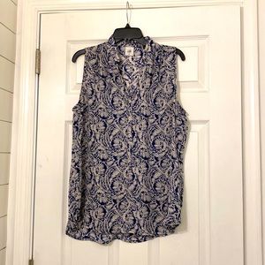CAbi Plaza Sleeveless Top